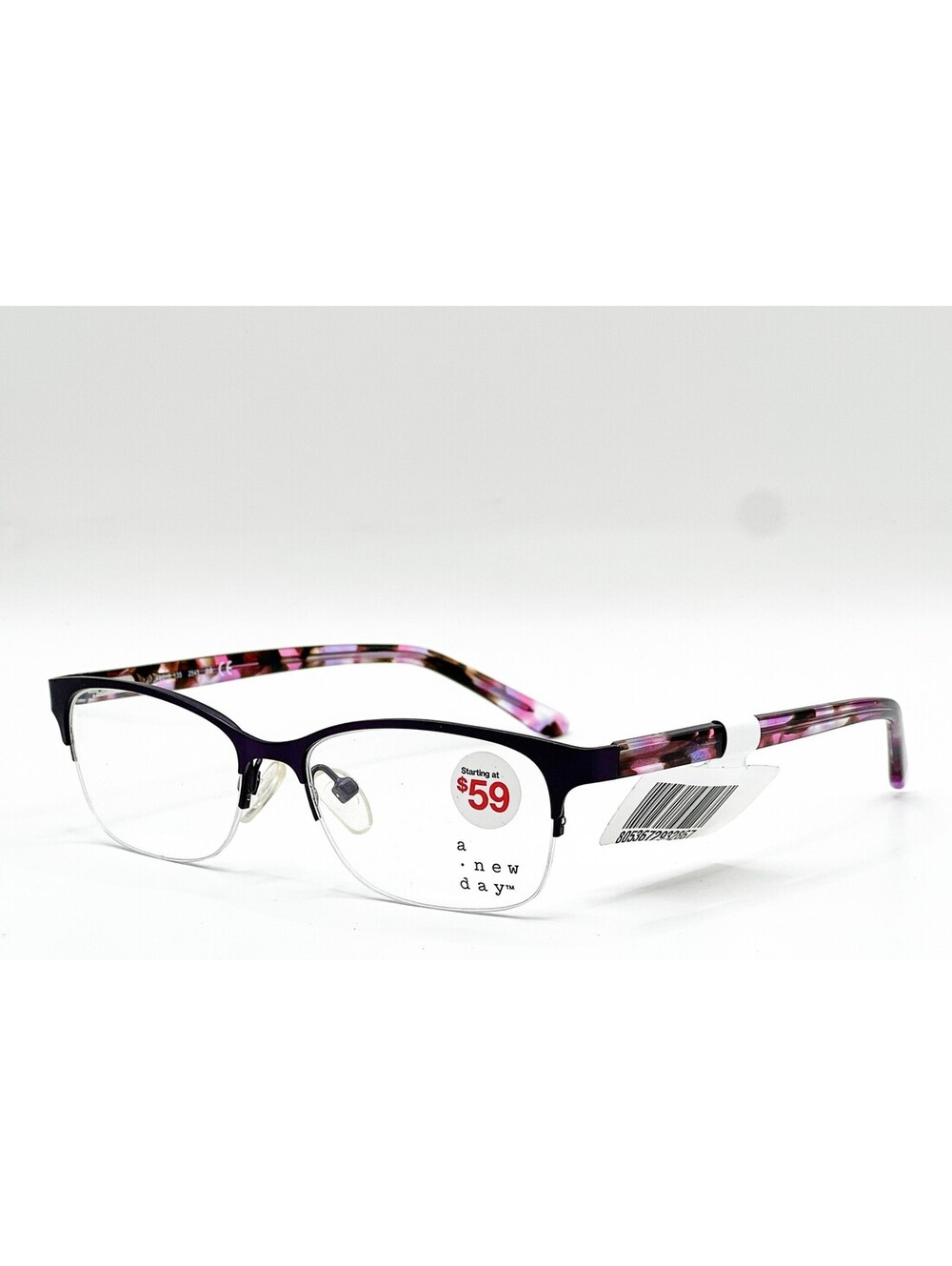 A New Day A31019 2545 Purple Authentic Eyeglasses 49-15-135